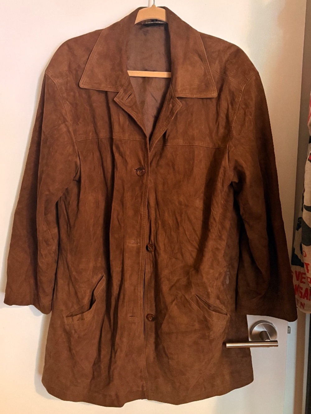 Brown suede Barisal jacket